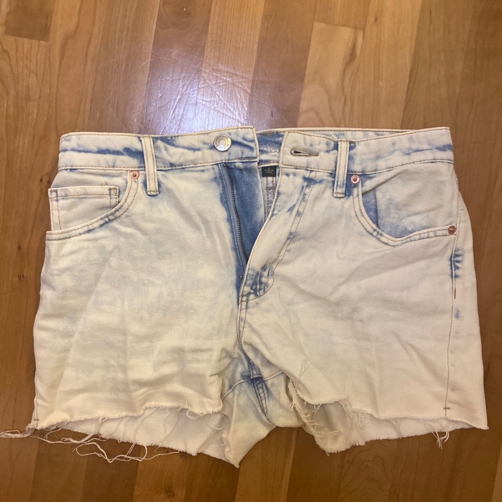wild fable white denim shorts